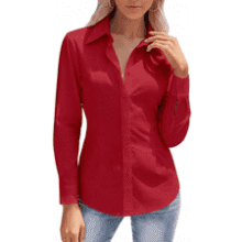 HOTOUCH Button Down Shirt for Women