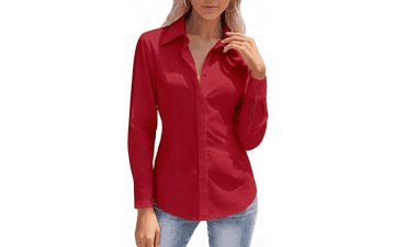 HOTOUCH Button Down Shirt for Women