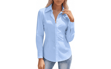 HOTOUCH Women's Button Down Shirt