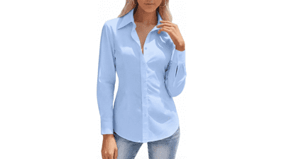 HOTOUCH Women's Button Down Shirt