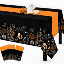 Halloween Ghost Tablecloths 3 Pack