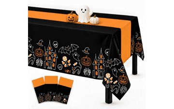Halloween Ghost Tablecloths 3 Pack