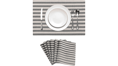 Home Brilliant Cloth Placemats Set of 6