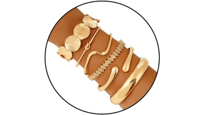 ILGANT Gold Bangle Bracelets for Women