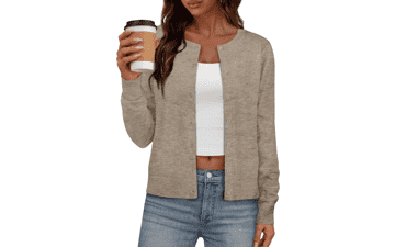 IWD Women's Button Down Cardigan Sweater