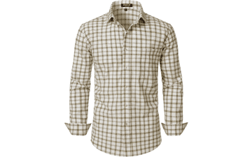 JEMITOP Men's Plaid Shirt