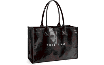 KALIDI PVC Tote Bag for Women