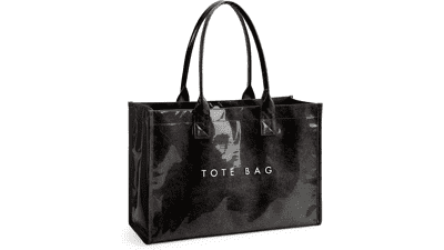 KALIDI PVC Tote Bag for Women
