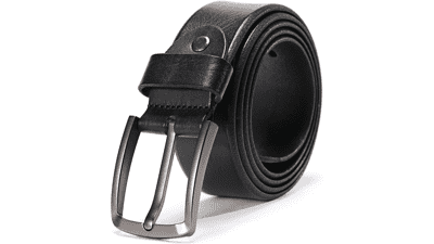 KEECOW Men's Italian Leather Belt