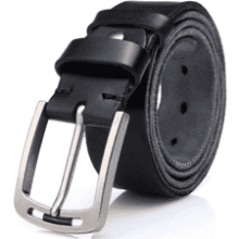 KEECOW Men's Italian Leather Belt
