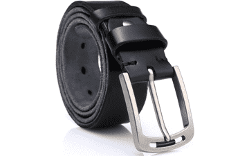 KEECOW Men's Italian Leather Belt