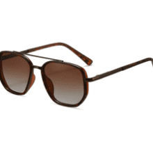 Kimorn Women's Tangle Free Aviator Sunglasses