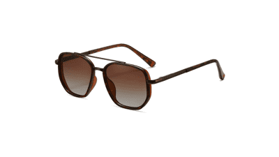 Kimorn Women's Tangle Free Aviator Sunglasses