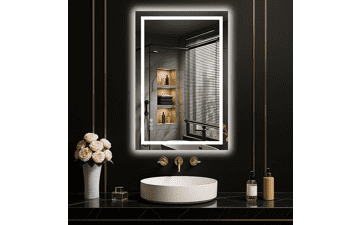 LOAAO 20x30 LED Bathroom Mirror