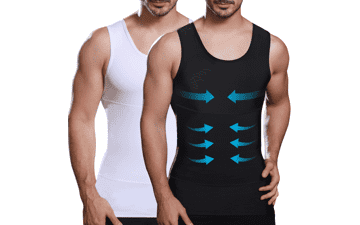 Lgtfy Mens Compression Shirt Slimming Tank Top