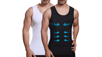 Lgtfy Mens Compression Shirt Slimming Tank Top