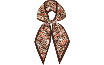 Long Silk Like Hair Scarf