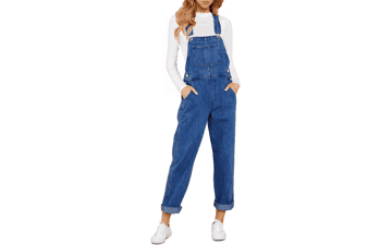 Luvamia Women's Denim Bib Overalls