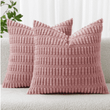 MIULEE Corduroy Throw Pillow Covers