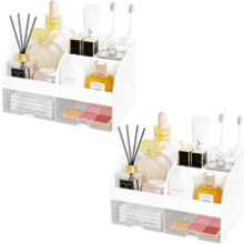 Makeup Organizer with 2 Drawers
