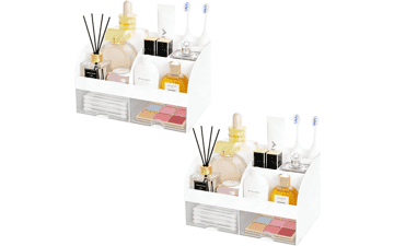 Makeup Organizer with 2 Drawers