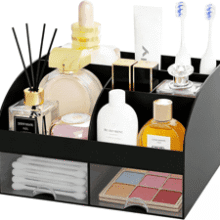 Makeup Organizer with 2 Drawers