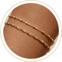 Moodear 14K Gold Plated Bracelets for Women
