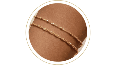 Moodear 14K Gold Plated Bracelets for Women