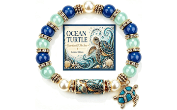 Ocean Guardian Turtle Bracelet