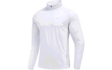 PINSPARK Men's Quarter Zip Golf Pullover