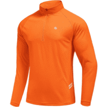 PINSPARK Men's Quarter Zip Golf Pullover