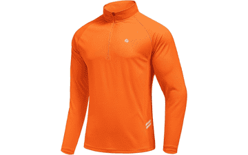 PINSPARK Men's Quarter Zip Golf Pullover