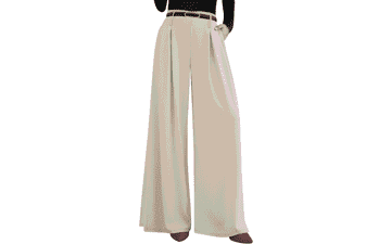 PRETTYGARDEN Womens Wide Leg Dress Pants