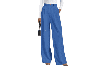 PRETTYGARDEN Women's Wide Leg Work Dress Pants