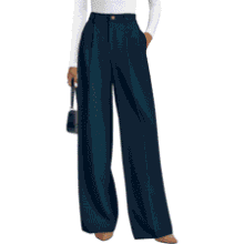 PRETTYGARDEN Women's Wide Leg Work Dress Pants