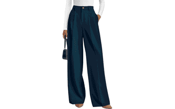 PRETTYGARDEN Women's Wide Leg Work Dress Pants