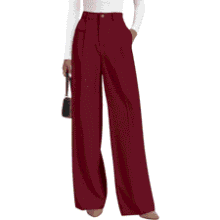 PRETTYGARDEN Women's Wide Leg Work Pants
