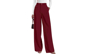 PRETTYGARDEN Women's Wide Leg Work Pants