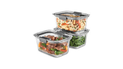Rubbermaid Brilliance Glass Storage Container