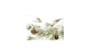 Smokey Pine Garland 6 Feet