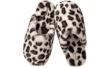 Snug Leaves Women's Fuzzy Memory Foam Slippers