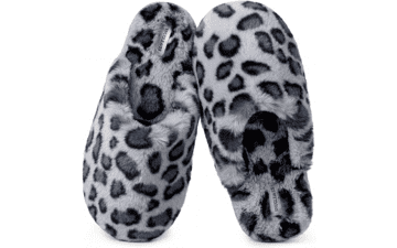 Snug Leaves Women's Fuzzy Scuff Slippers