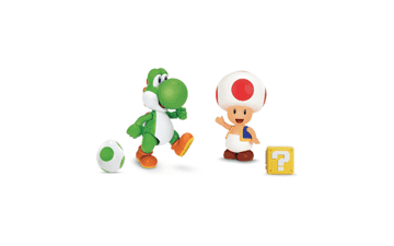 Super Mario 4 Inch Action Figure 2-Pack