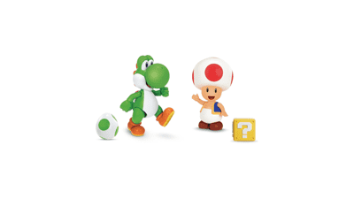 Super Mario 4 Inch Action Figure 2-Pack