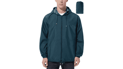 UIQUR Mens Rain Jacket