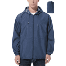 UIQUR Mens Rain Jacket