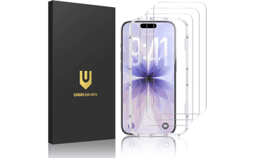 UNBREAKcable 3-Pack Screen Protector for iPhone 17