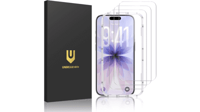 UNBREAKcable 3-Pack Screen Protector for iPhone 17