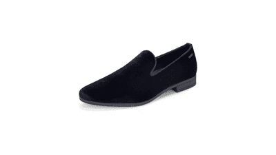 UUBARIS Mens Velvet Loafers