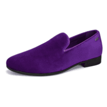 UUBARIS Mens Velvet Loafers